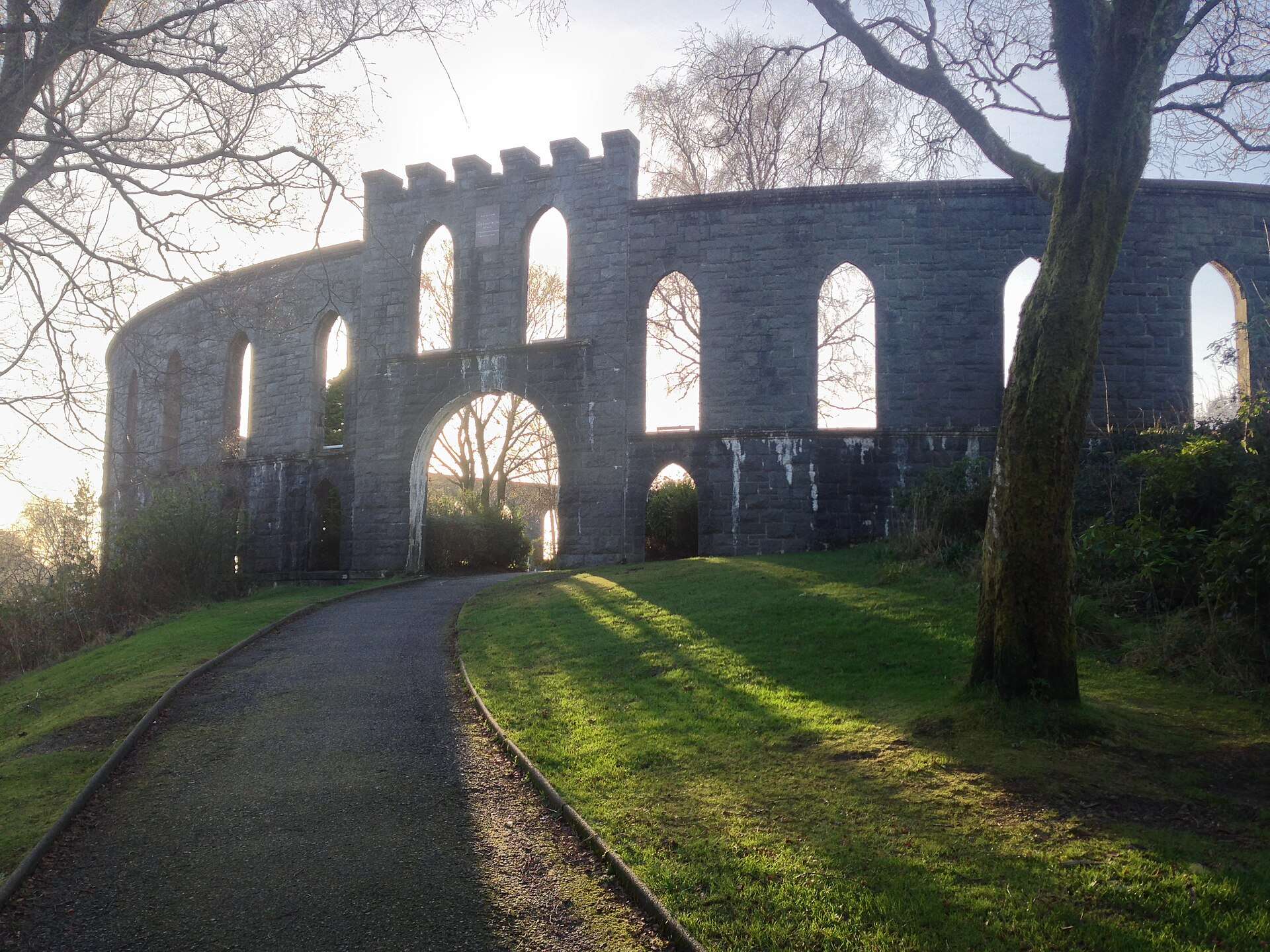 McCaig's Tower above Oban